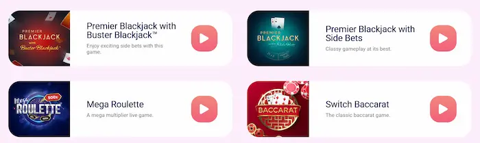 Spin Galaxy Casino mobile