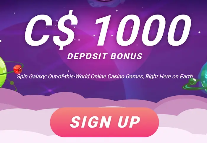 Spin Galaxy Casino bonuses